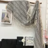 New cross-border export vertical striped centipede scarf e-commerce live streaming winter warm scarf wholesale supply chain supply Specification image